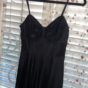 Black Spaghetti Strap Dress